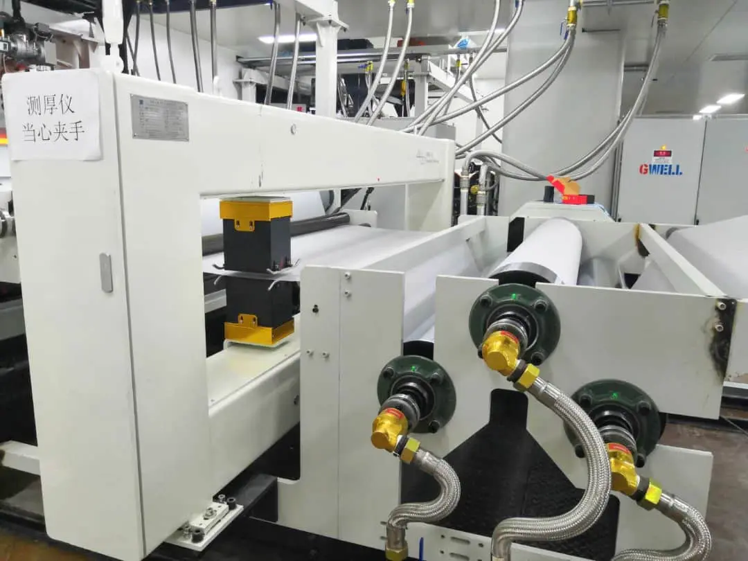Solar film extrusion line detail layout