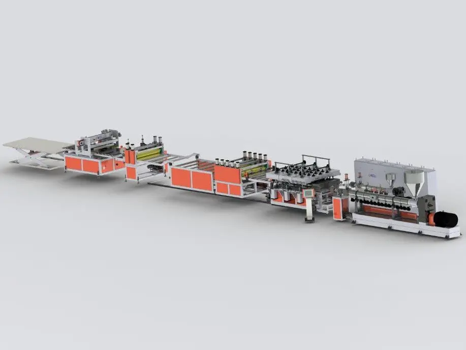 Famous PP Hollow Lattice Board Extrusion Line Factory, Factories
