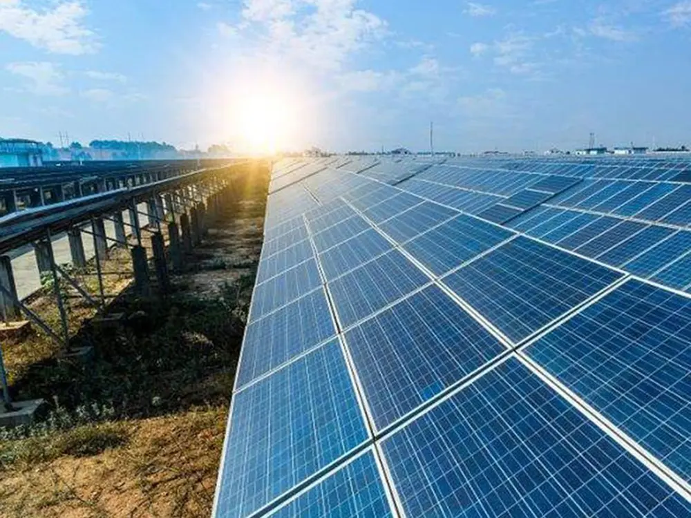 Solar PV Module components layout