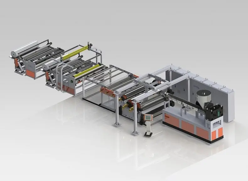 2PVB Wedge Film Extrusion Line (3)
