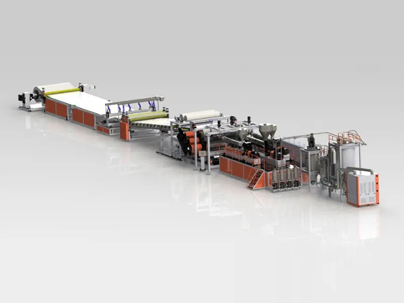 China TPE Foot Pads Sheet Extrusion Line Manufacturer, Companies