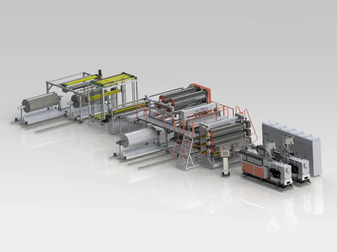 Custom TPU Laminating film Extrusion Line Exporters, Products