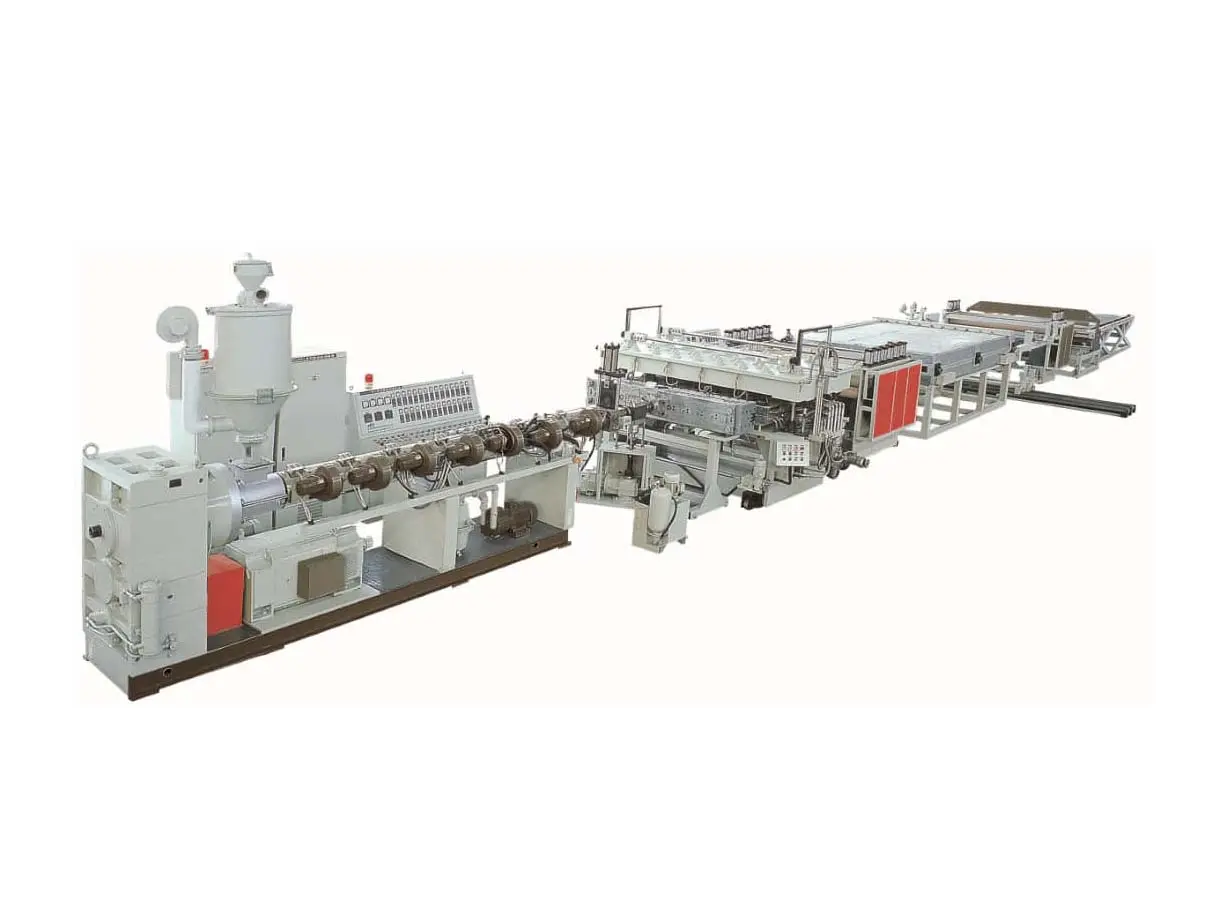 Best PC Hollow Sun Board Extrusion Line Factories, Companies