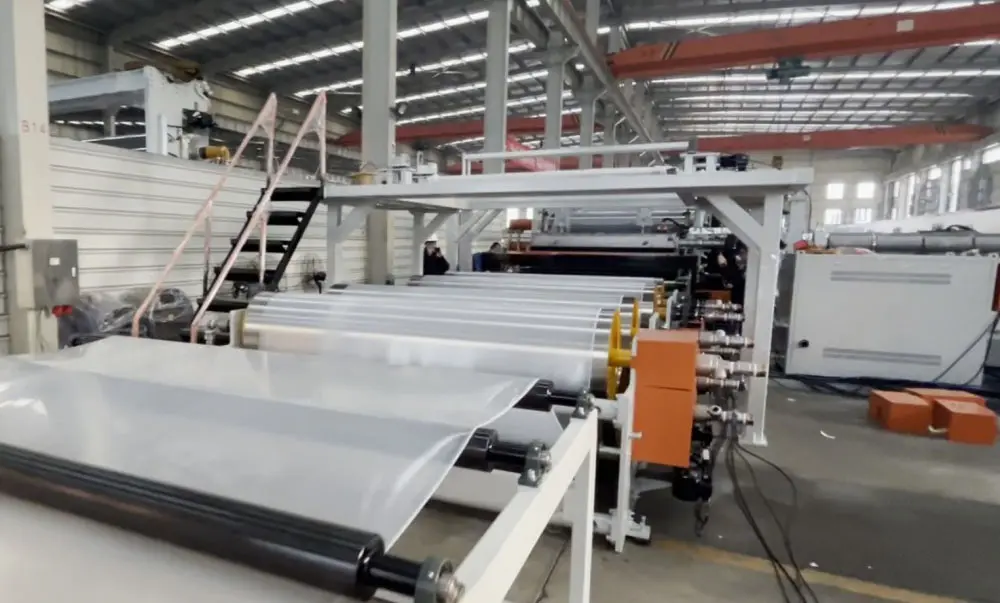 Benefits of TPO Waterproof Sheet Extrusion Line (1)