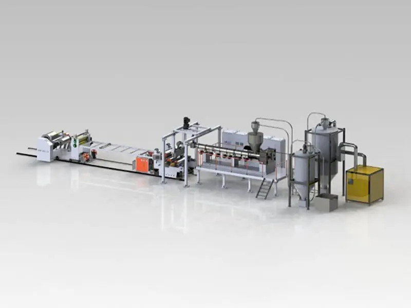 Famous APET PETG GAG Decorative Sheet Extrusion Line Manufacturers, Company