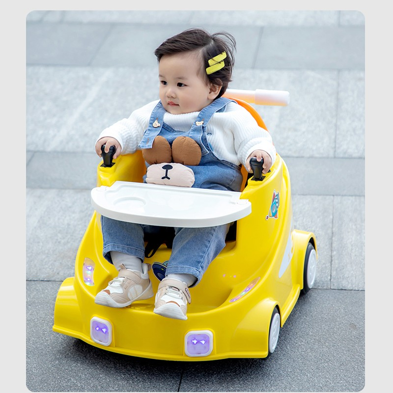 High Aesthetic Children's Electric Drift Car/Cool Lighting, Music/380 * 2 Motor/Kids Electric Vehicle