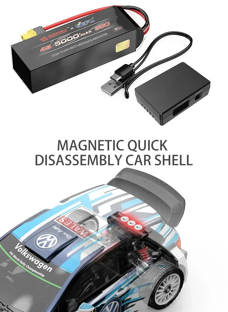 MJX Hyper GO 7304 WRC 4WD Detail