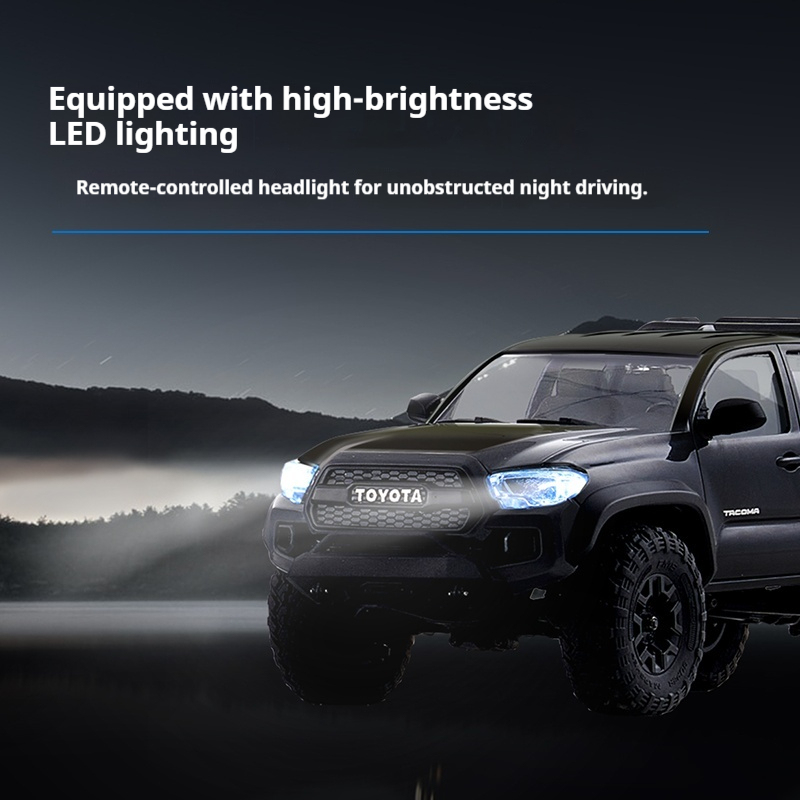 2025 New Licensed Fms Tacoma Simulation FCX24M 1/24 RC Pickup Truck Electric Remote Control Climbing Car Off Road Crawler RTR