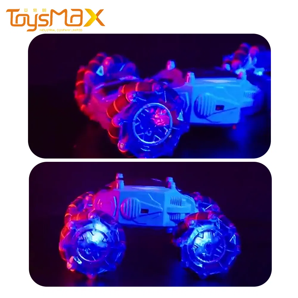 2.4G 360 Degree Filp Double Sided Rotationg off-Road Vehicle with Remote Control RC Stunt Car for Kids