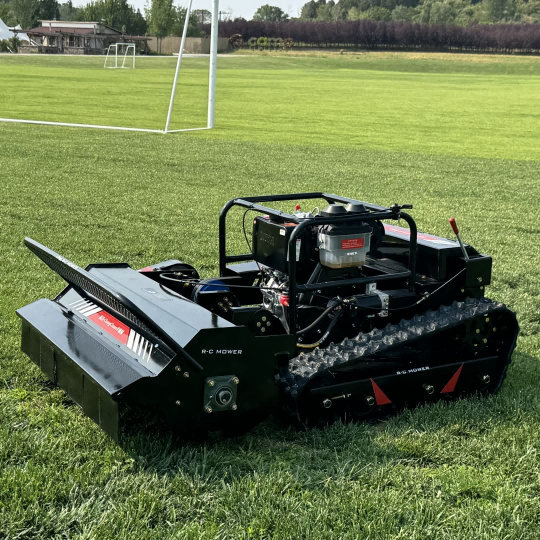 RC Diesel 800mm Lawn Mower Forest Cutting Powerful Mulcher Cutter 1000mm Grass Mower For Sale