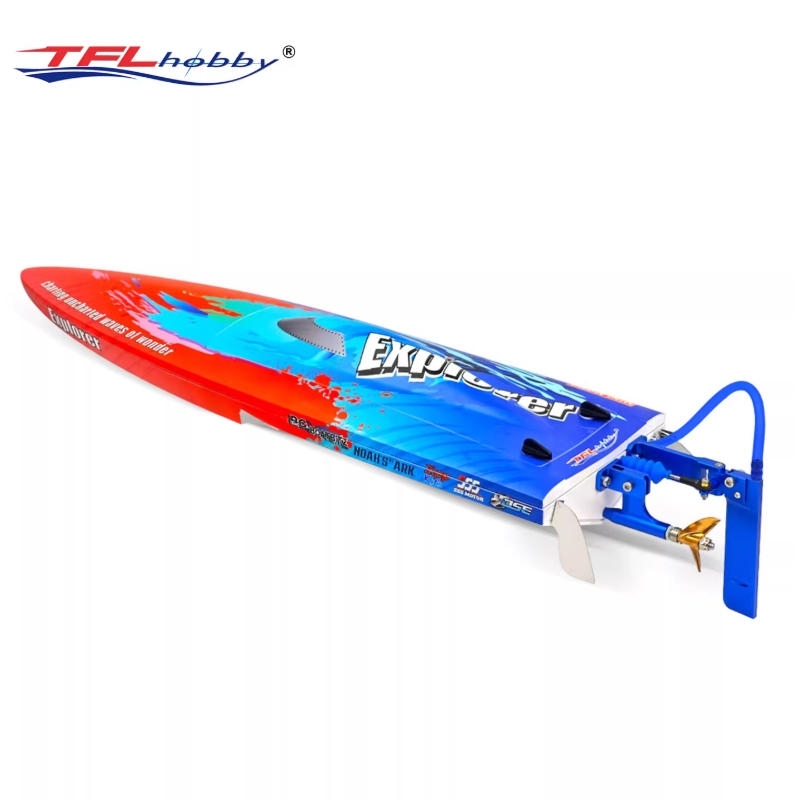 TFL 1158 Explorer Mini Speed Boat RTR with RC/Motor/ESC/Battery/Changer/Self-Righting Waterproof 60+KM/H