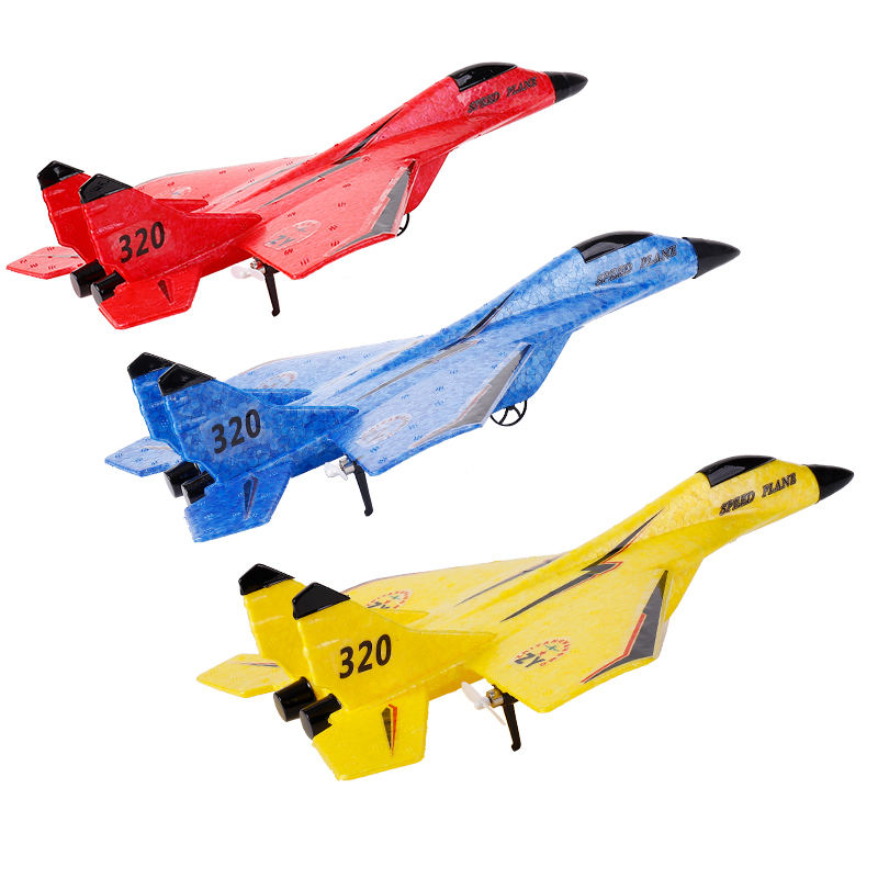 ZHIYANG ZY-320 2.4G EPP Flying Toy RC Aircraft Drone Toys Custom Remote Control RC Foam Fighter Toys Plane