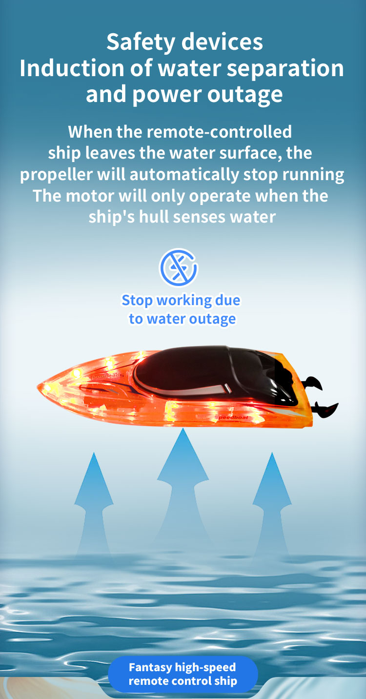 RH708 Light remote control boat