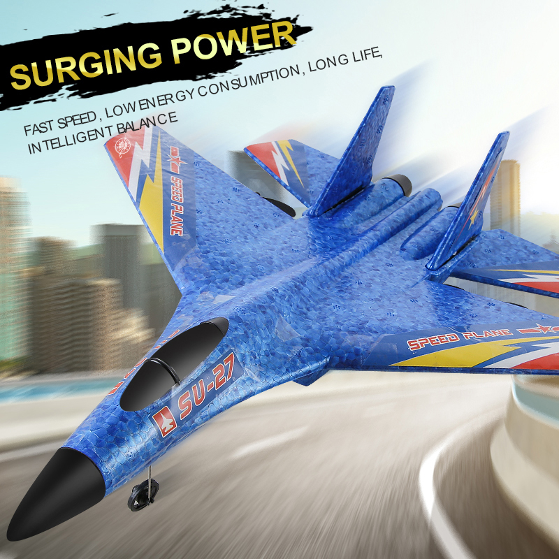 Hot SU-27 Aircraft Model EPP Fighter Fixed-Wing Glider RC Airplane Foam Anti-Fall Unbreakable Jet RC Plane