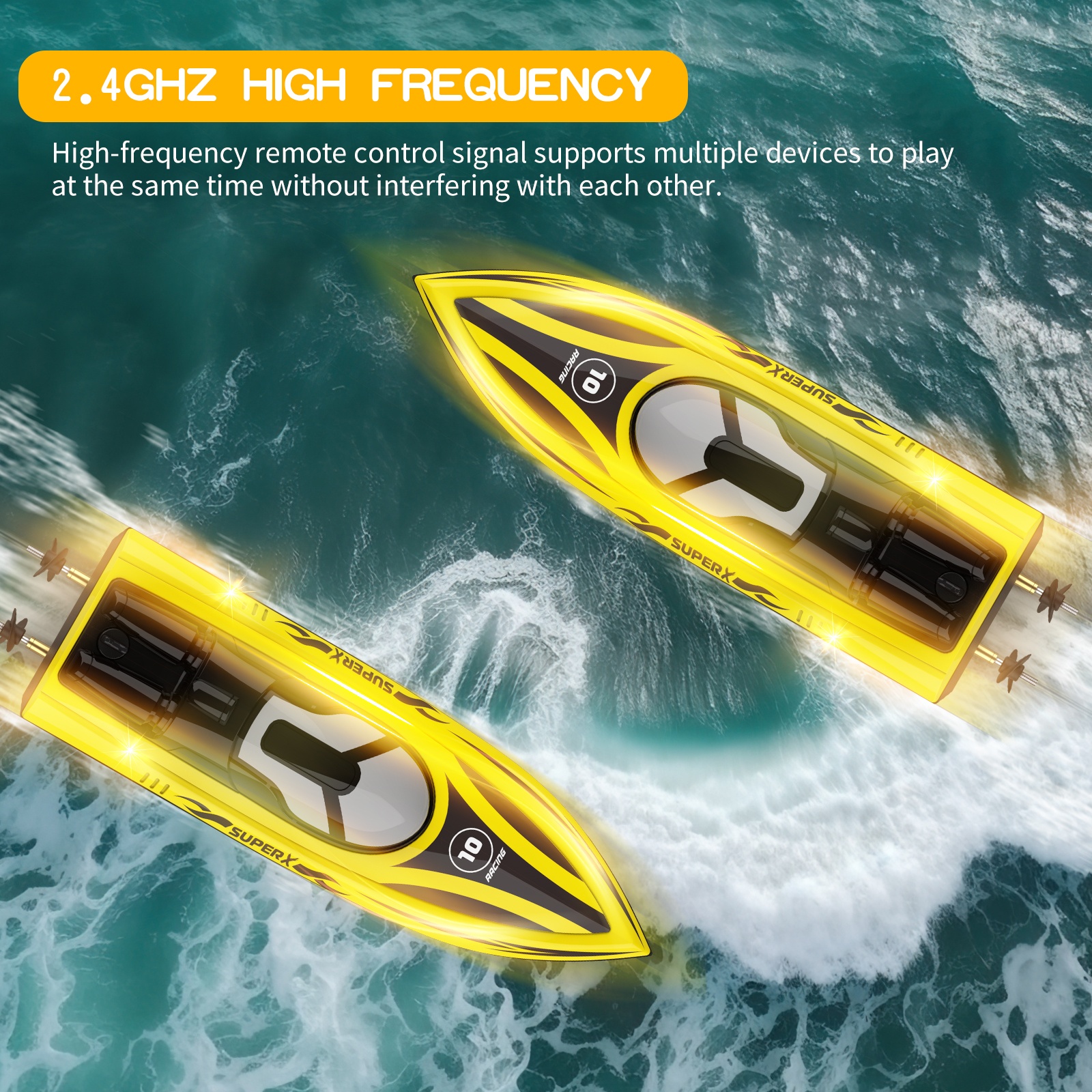 V333 RC Boat Detail