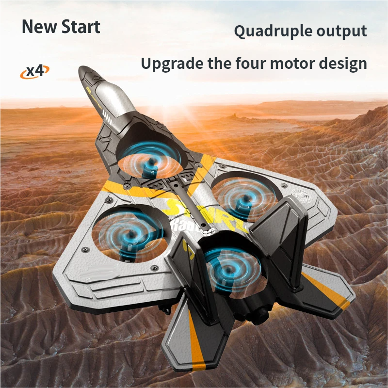 Professional Grade Long Endurance GPS Positioning Obstacle Avoidance 6-Channel RC Aerial Remote Control Aircraft Model 1080p FHD