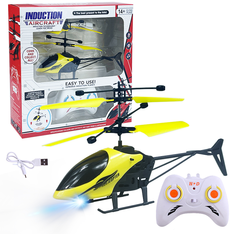 2022 High Quality New Children's Infrared Gesture Sensing Flying Toys Radio Control Helicopter RC Helicopter