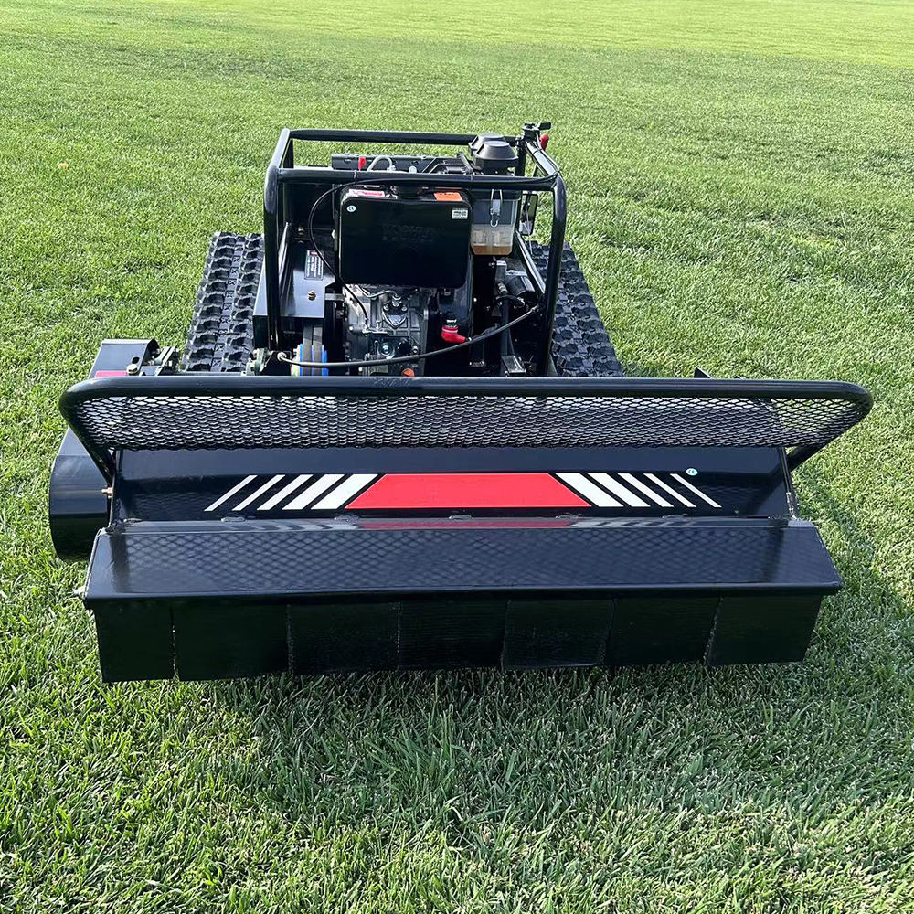 RC Diesel 800mm Lawn Mower Forest Cutting Powerful Mulcher Cutter 1000mm Grass Mower For Sale