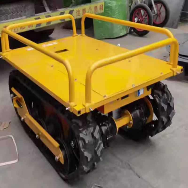 New Condition Remote-Controlled Electric Flatbed Trucks Small Crawler Flatbed Transport Vehicle Remote Control Operation