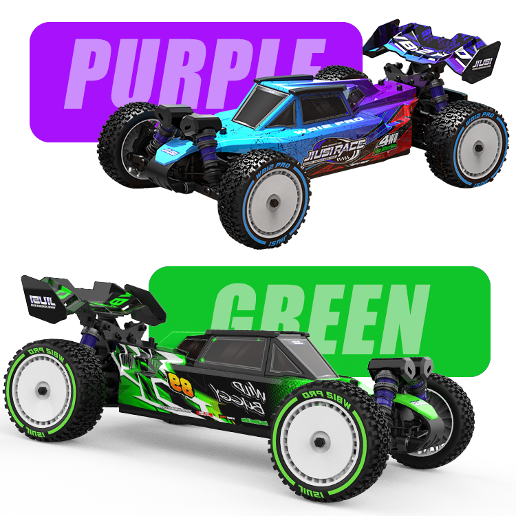 JIUSI WB12PRO 1:12 4WD High-Speed 2.4GHz 4-Channel RC Car Electric Metal Off-Road Race Car 80km/h Follow Me Ready-to-Go for Kids