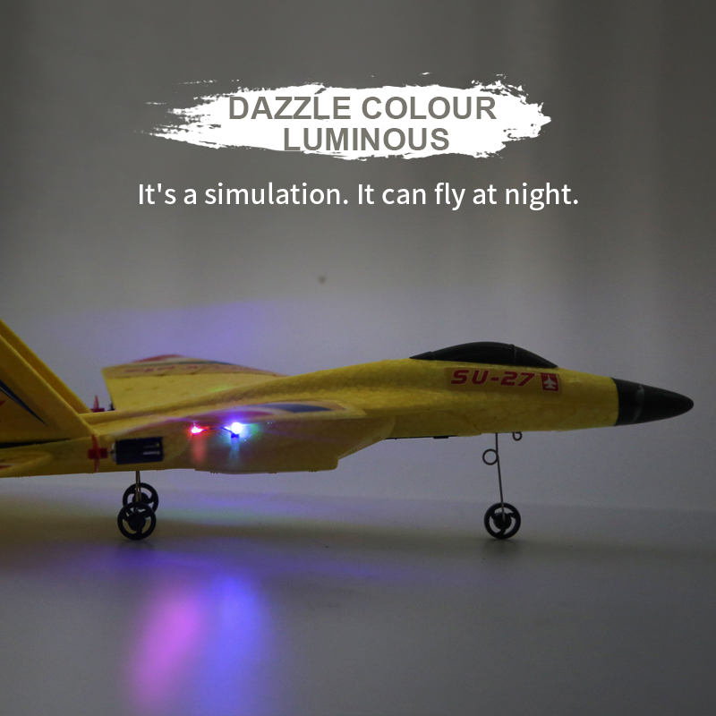 Hot SU-27 Aircraft Model EPP Fighter Fixed-Wing Glider RC Airplane Foam Anti-Fall Unbreakable Jet RC Plane