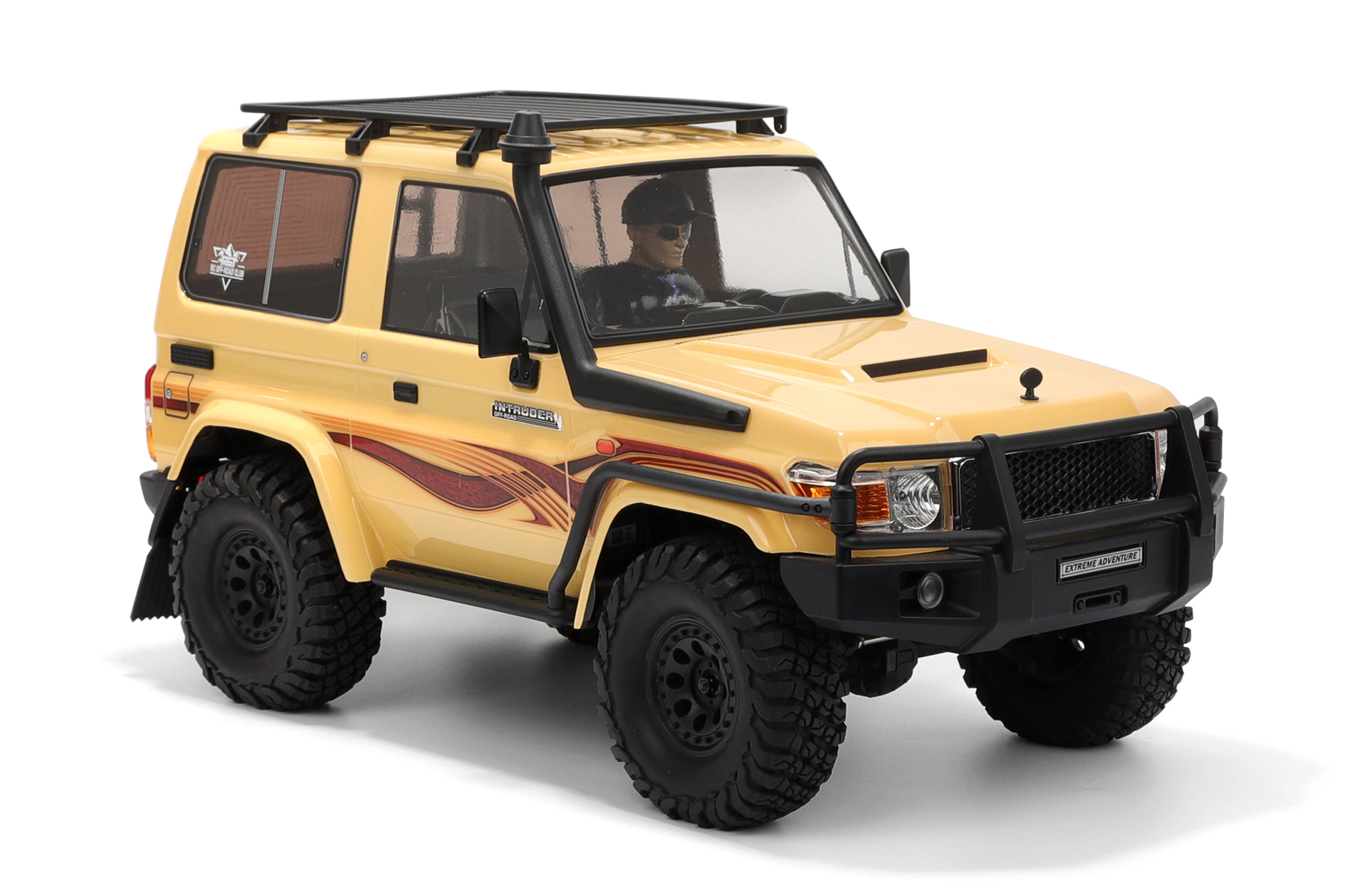 LEHOO Toys ET001EX86020 1/10 2.4G 4WD Brushed RC Crawler Truck Off-Road Climbing 2S Lipo 25KG Servo Ready-to-Go