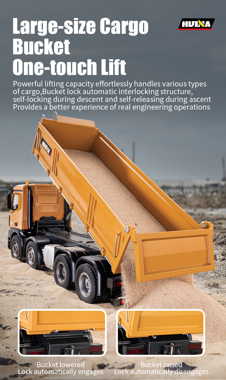 RC Tipper Detail