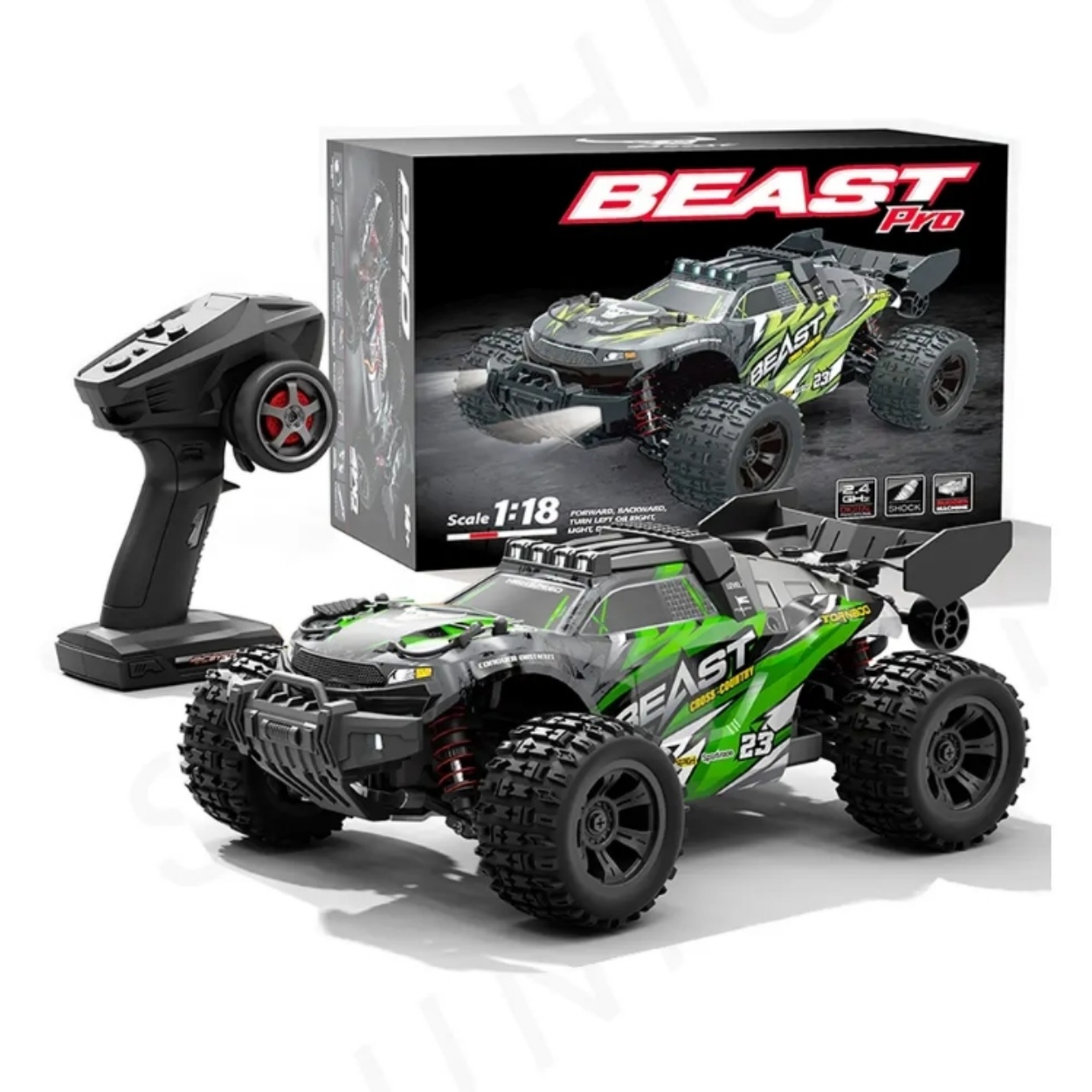 New Arrival BEAST SJY-SG118 Pro 1/16 Fast Cars 2.4G Remote Control Racing Toys RC Car 4WD 35KM/H App-Controlled 80m+