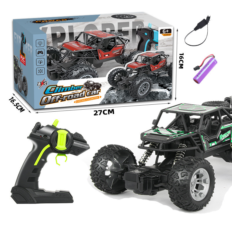 Popular Product 1:20 Simulation Four Wheel Drive High Speed Remote Control Car Alloy Climbing Off Road Vehicle Toy for Kids