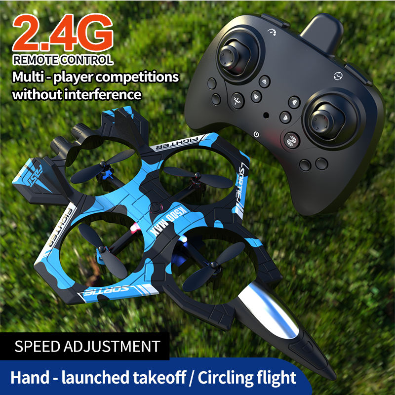 2.4G Fighter V17 Model Toy Air Flying Glider Remote Control RC Stunt Airplanes Aircraft