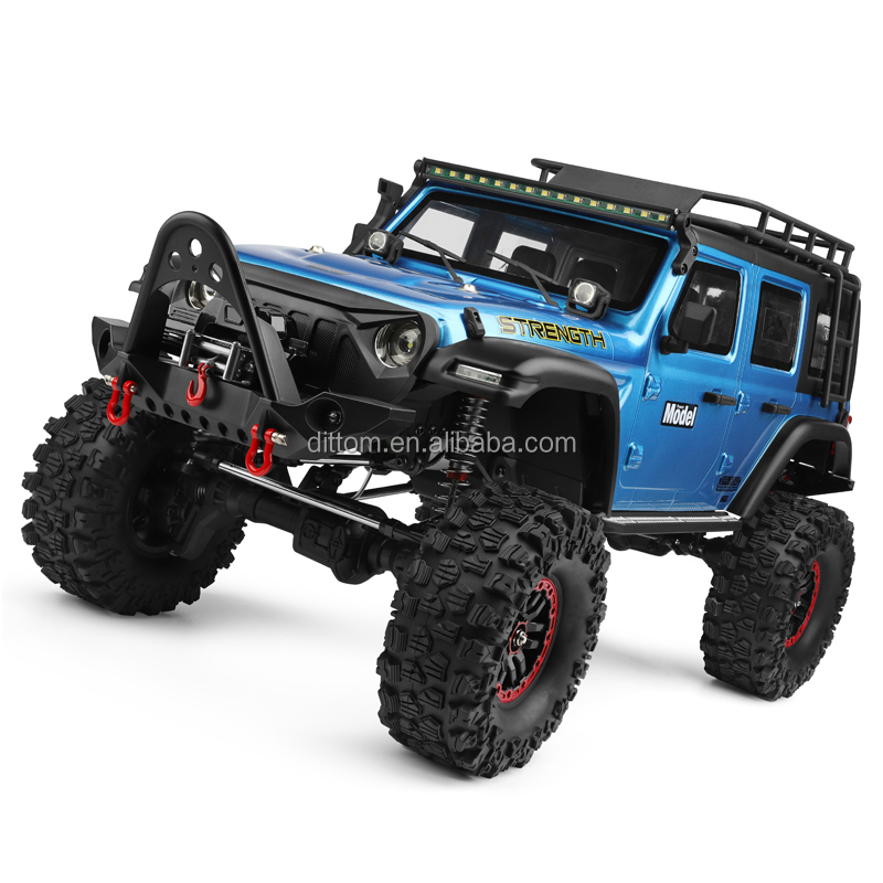 WLtoys 104010 1/10 RC Off-road Car 2.4G 4WD Electric Climbing Rock Racing Vehicle Drift Car With Lights