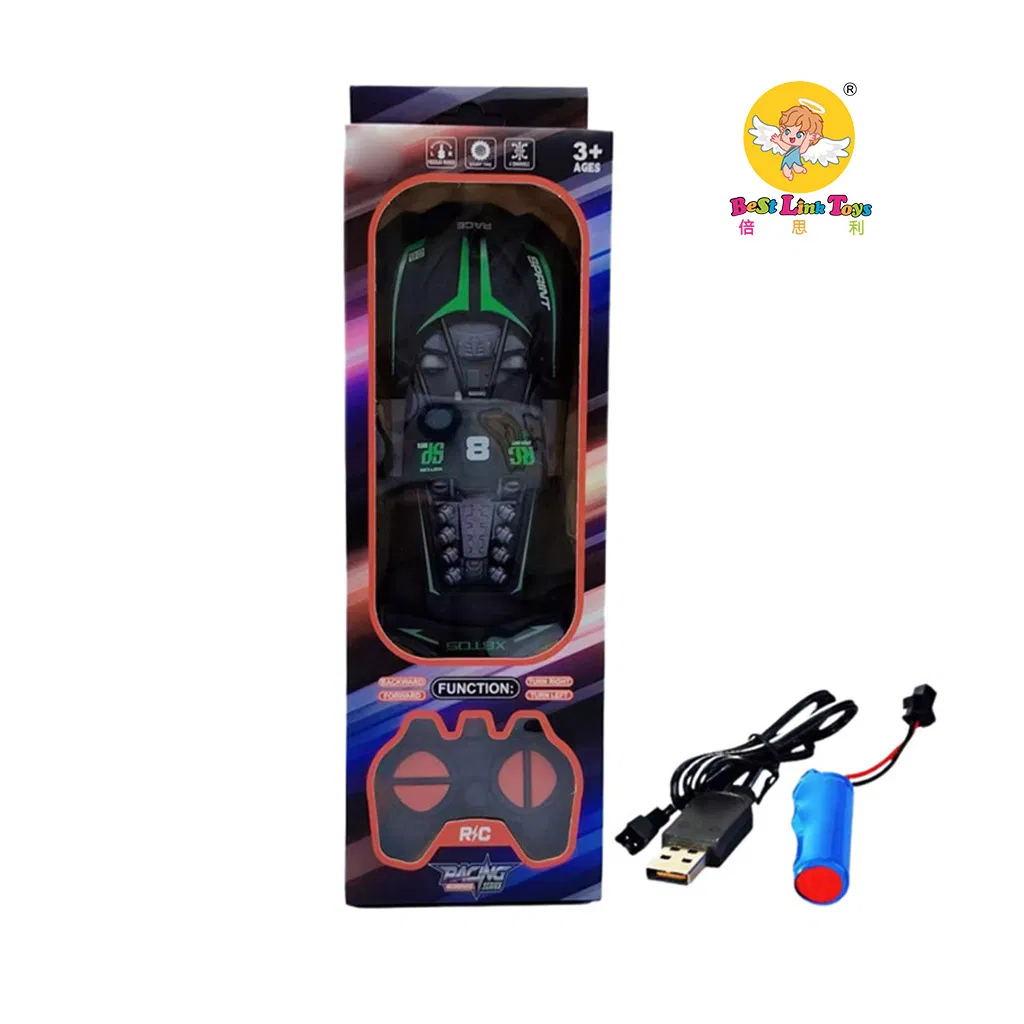 Interested Kids Boy Four Channels Door Opening Remote Control Racing Speed Drift RC Vehicle for Children