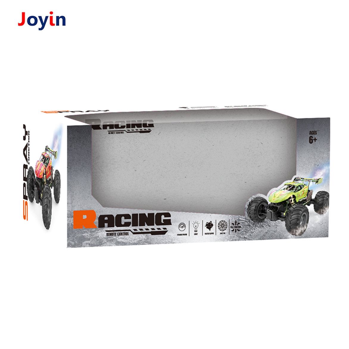 Four Wheel Off Road RC Car with Mist Spray Light Action for Rugged Terrain Exploration and Outdoor Racing Fun