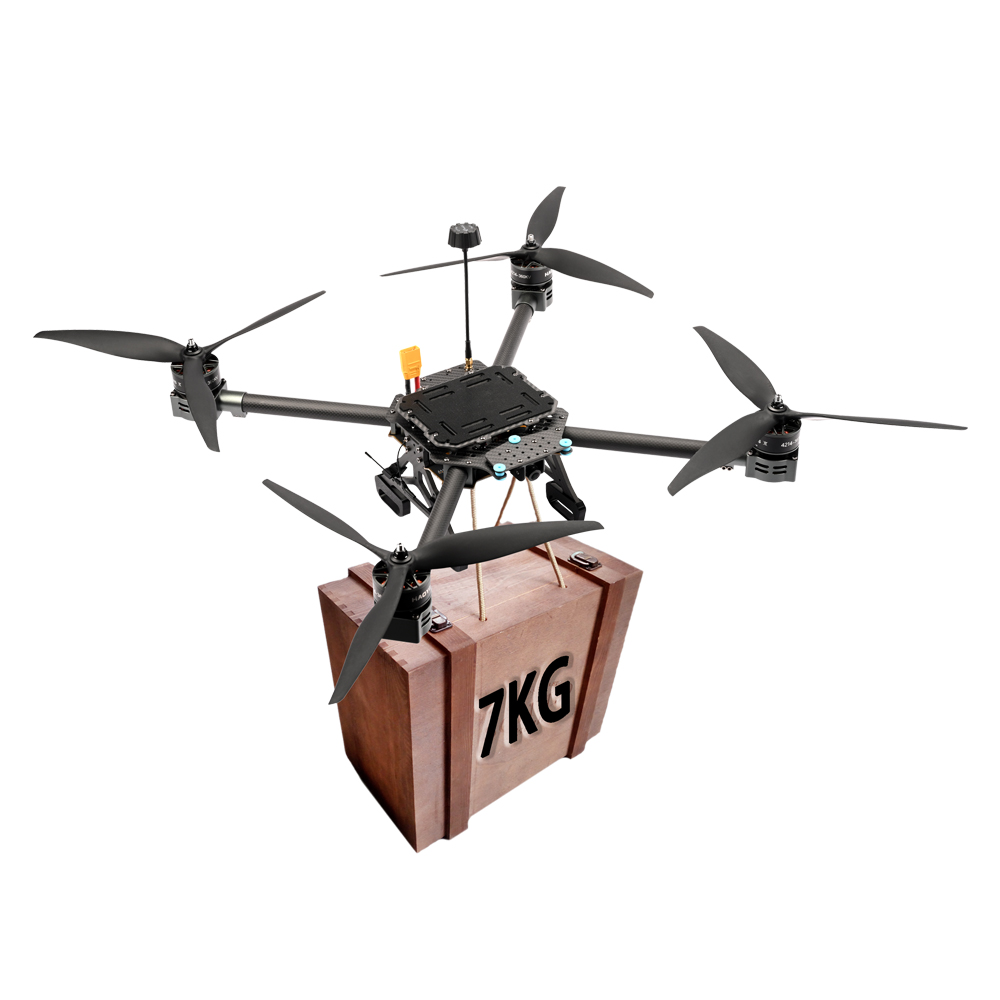 HAOYE RC FPV Racing Drone Mini 14 Inch Camera Heavy Payload Long Distance Remote Control Carbon Fiber Brushless Motor 10KM