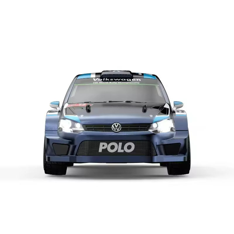 MJX Hyper GO 7304 1/7 Scale Metal Polo R WRC 4WD RC Rally Car 4S Brushless Motor 60km/H Official Licensed Drifting Ready-to-Go