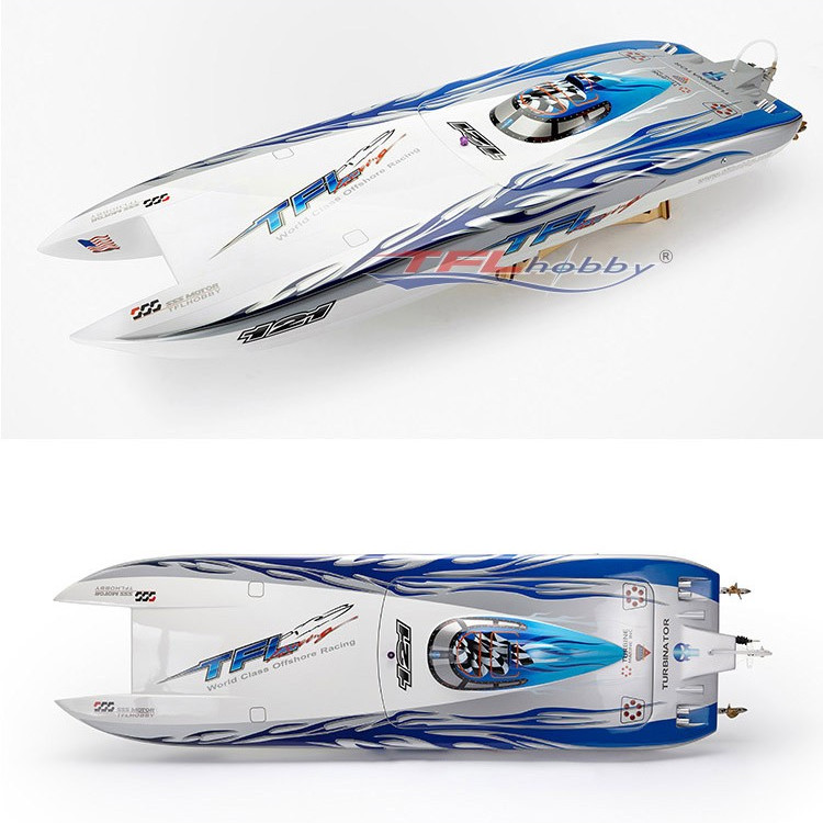 TFL Zonda Cat 1133 Catamaran 1040MM Twin Motor Large Brushless Electric Remote Control Boat ARTR Fiberglass Hull