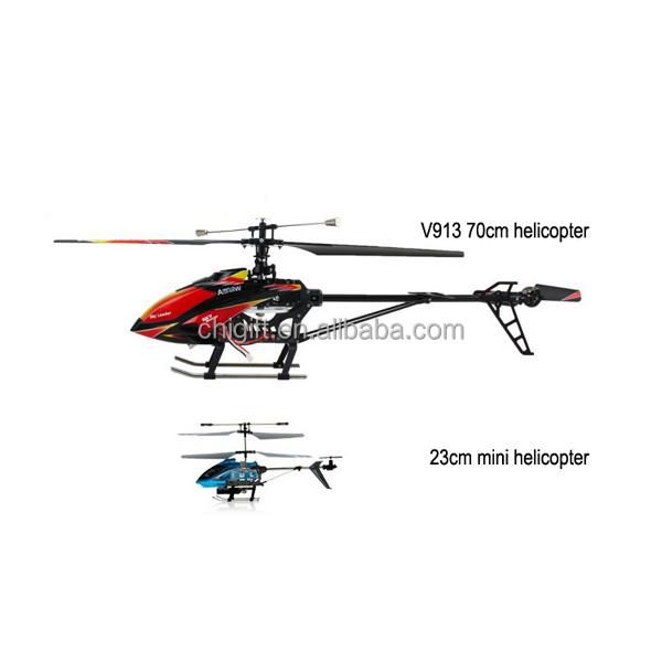 Outdoor Flying V913 4ch 60cm Large Single Blade RC Helicopter