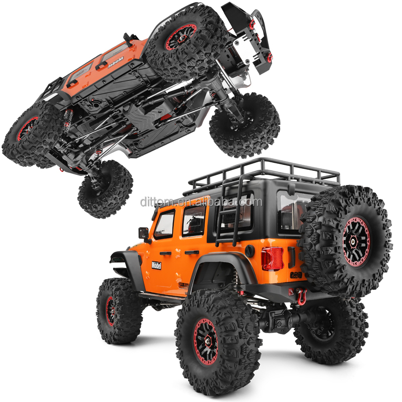 WLtoys 104010 1/10 RC Off-road Car 2.4G 4WD Electric Climbing Rock Racing Vehicle Drift Car With Lights