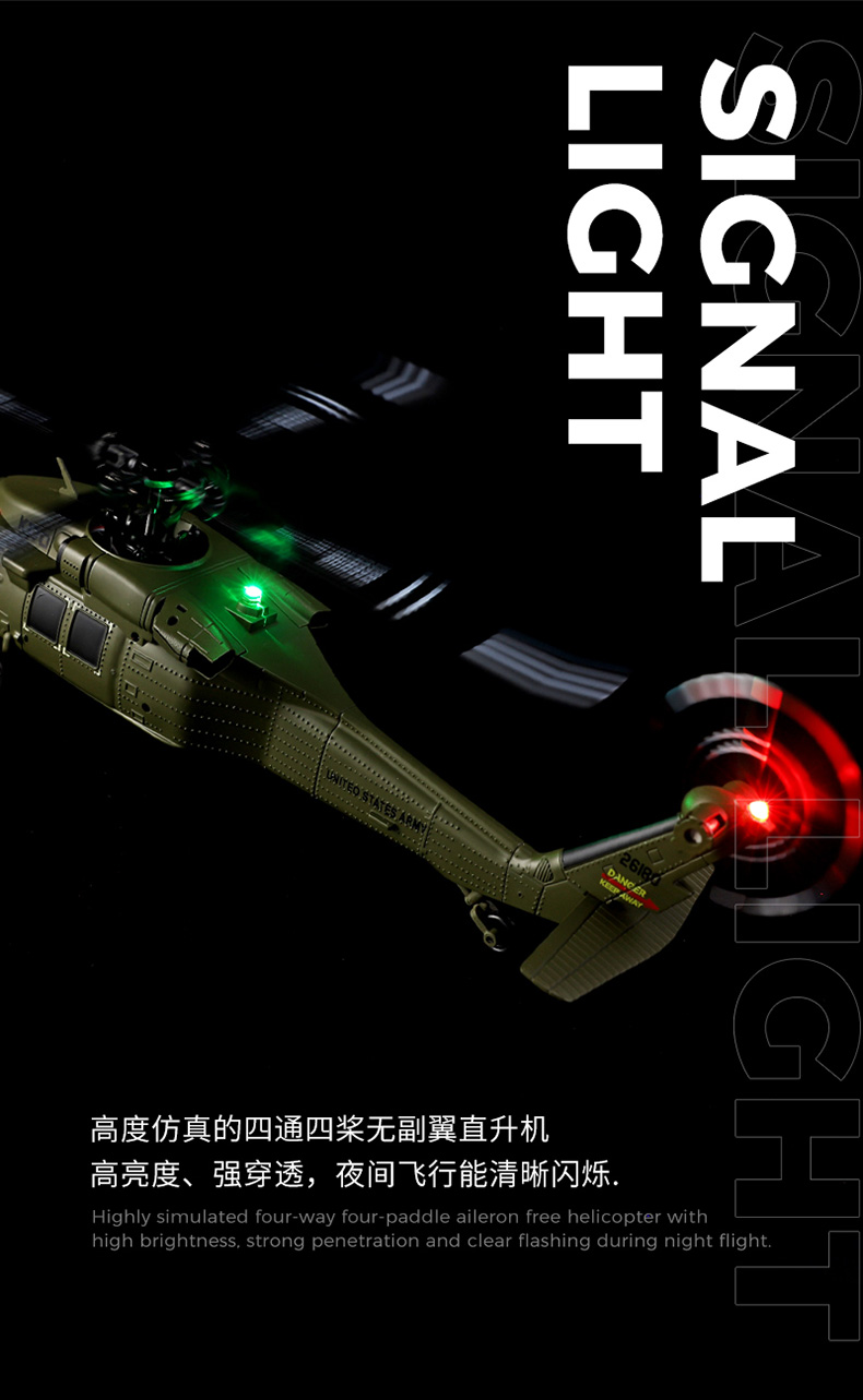UH-60L RC Helicopter Detail