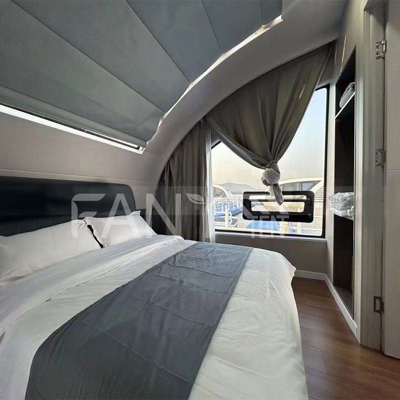 All Electric Solar Powered Houseboat China