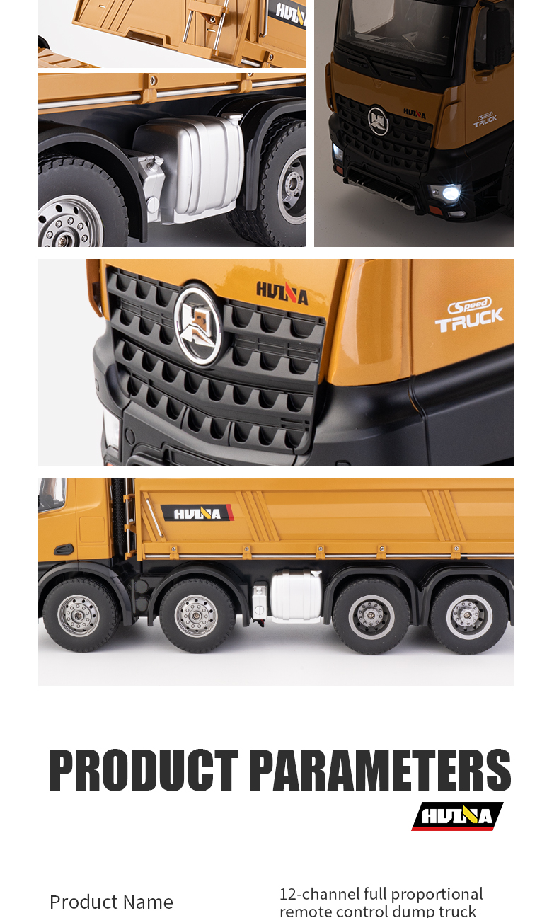 RC Tipper Detail
