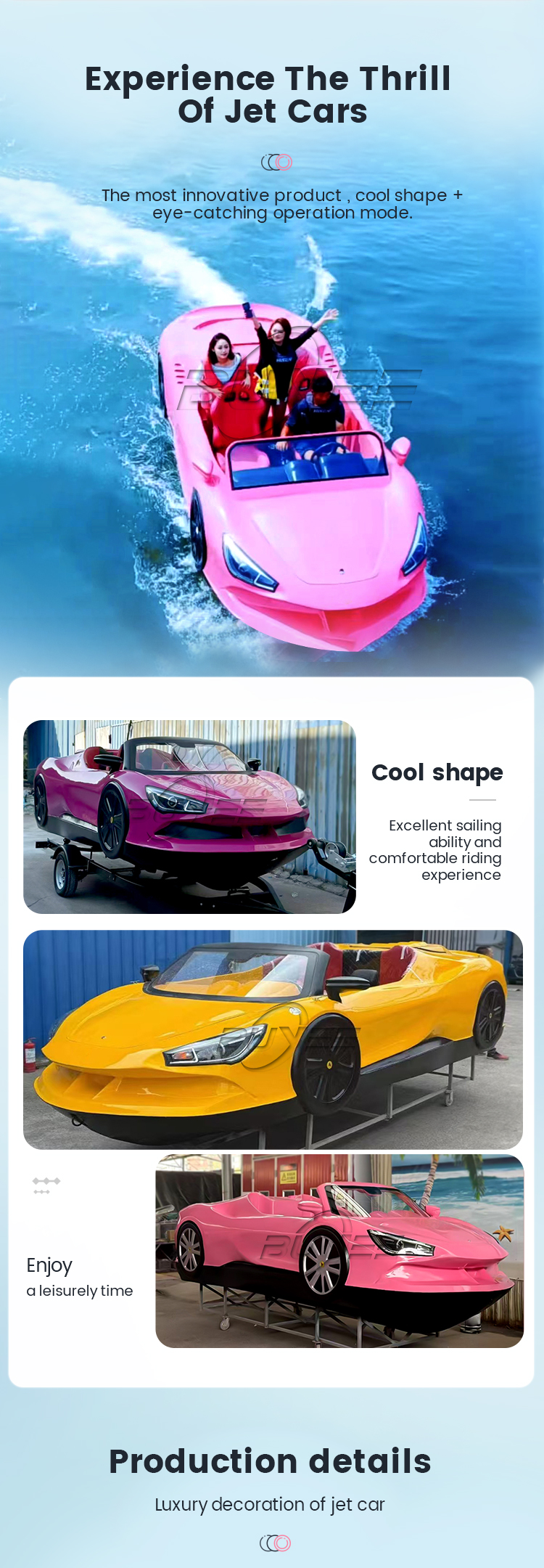 Water jet car view 2