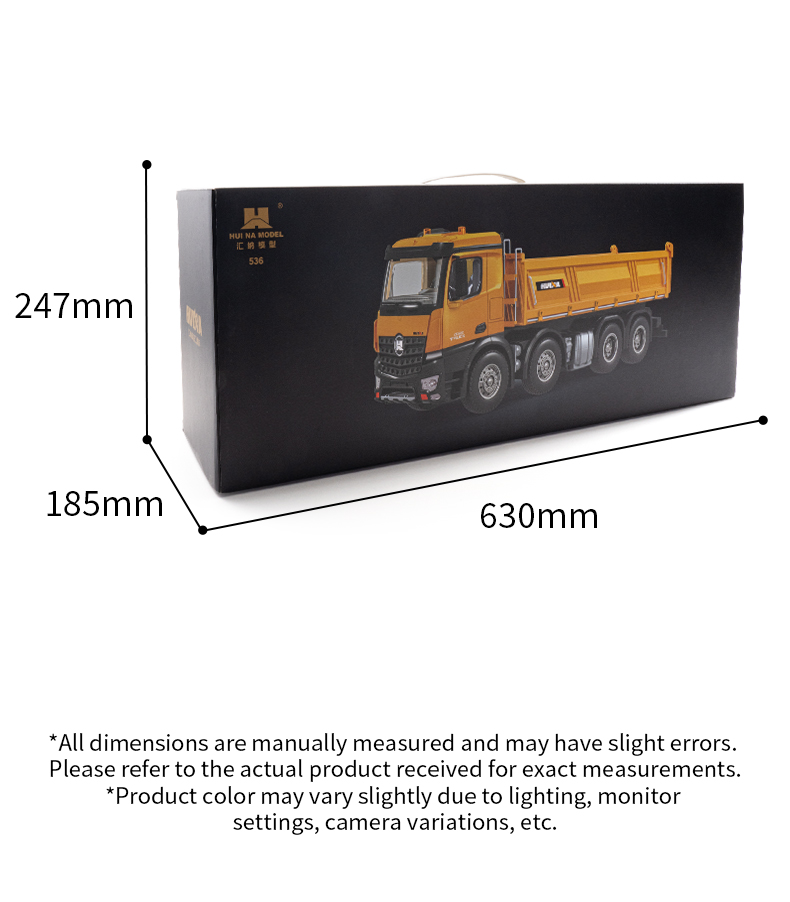 RC Tipper Detail