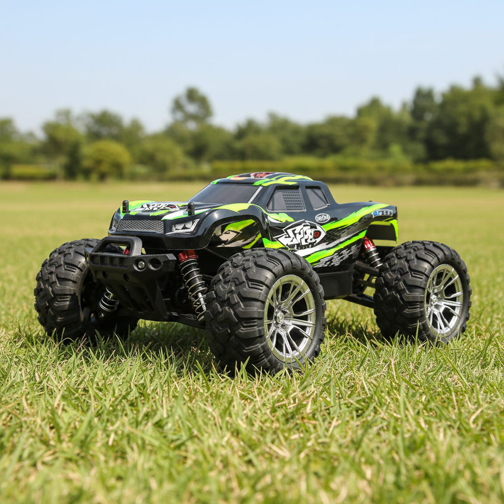 HOSHI N416 4x4 RC Truck 1/16 Scale 100M Remote Control High-Speed Off-Road Ready-to-Go Car Vehicle Christmas Gift