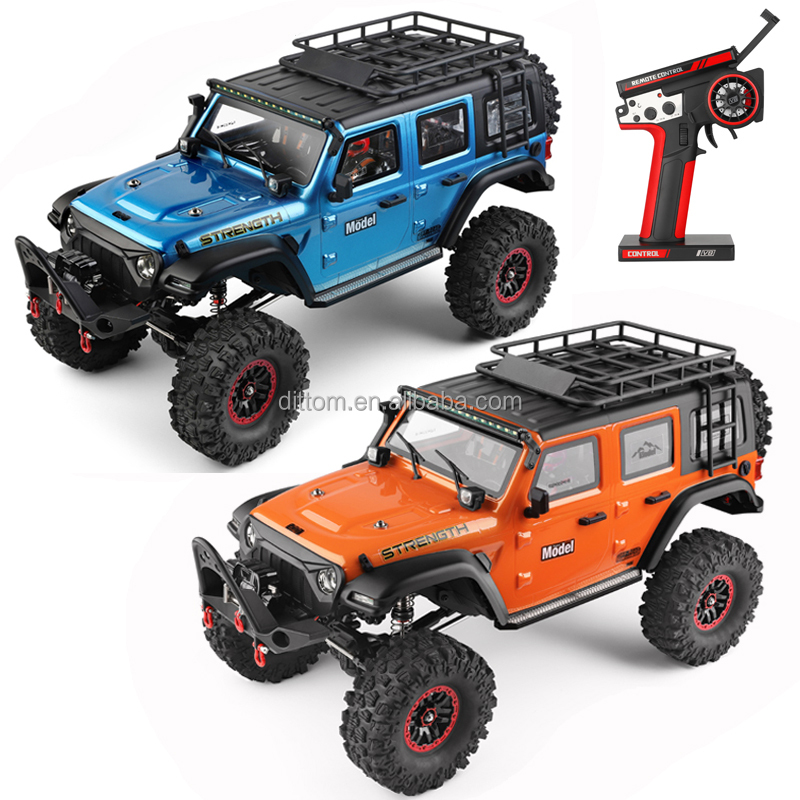 WLtoys 104010 1/10 RC Off-road Car 2.4G 4WD Electric Climbing Rock Racing Vehicle Drift Car With Lights