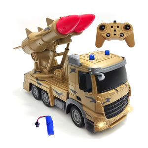 1:24 Scale Military Army Truck RC 2.4GHz 10CH Electric 30M Range Tracked Off-Road Toy with Li-ion Battery Ready-to-Go