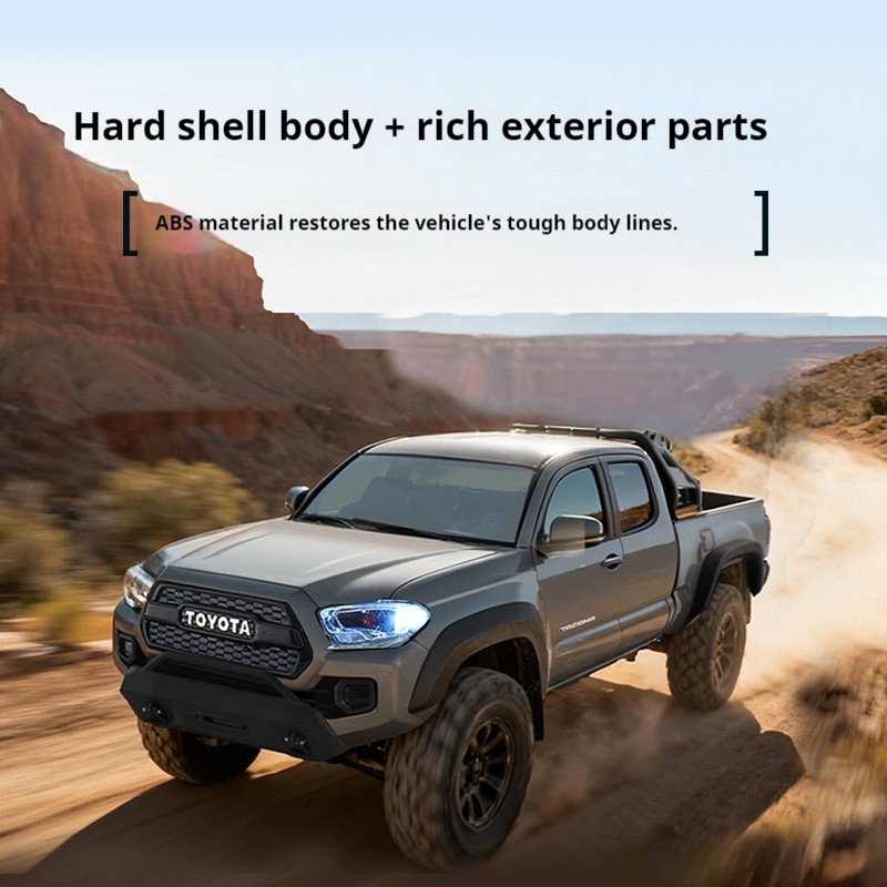 2025 New Licensed Fms Tacoma Simulation FCX24M 1/24 RC Pickup Truck Electric Remote Control Climbing Car Off Road Crawler RTR