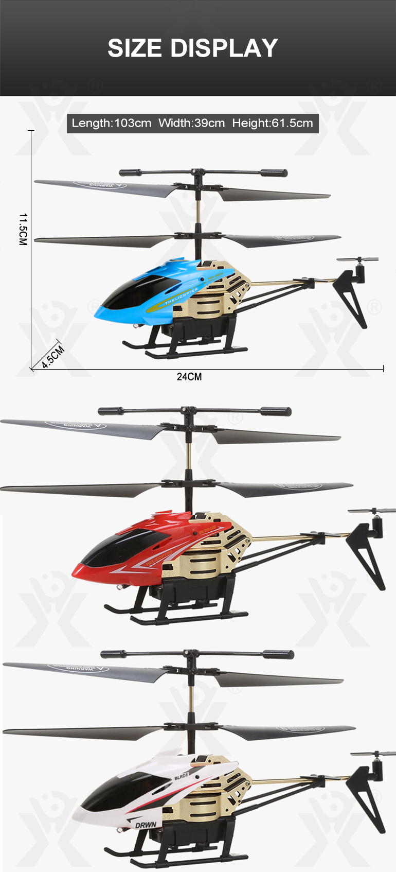 RC Helicopter Detail 12
