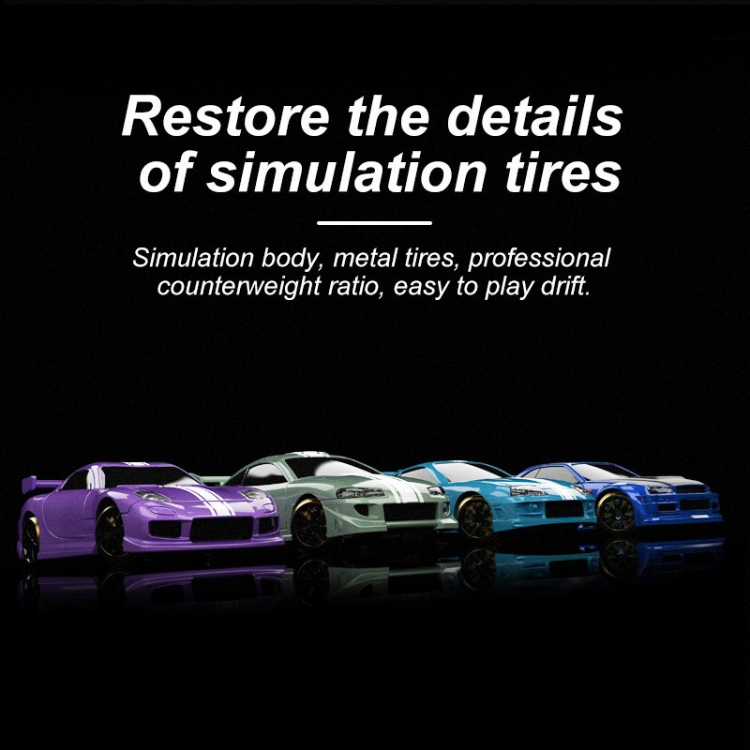 R/C 1: 76 Drift Car Vehicle