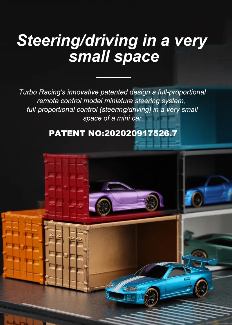 R/C 1:76 Drift Car Detail 5